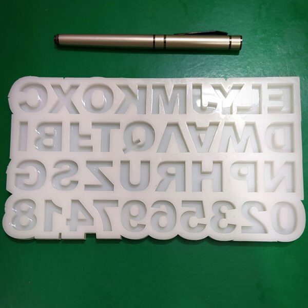 قالب سیلیکونی حروف انگلیسی