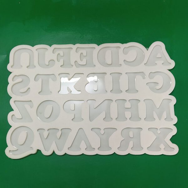 قالب سیلیکونی حروف انگلیسی فانتزی