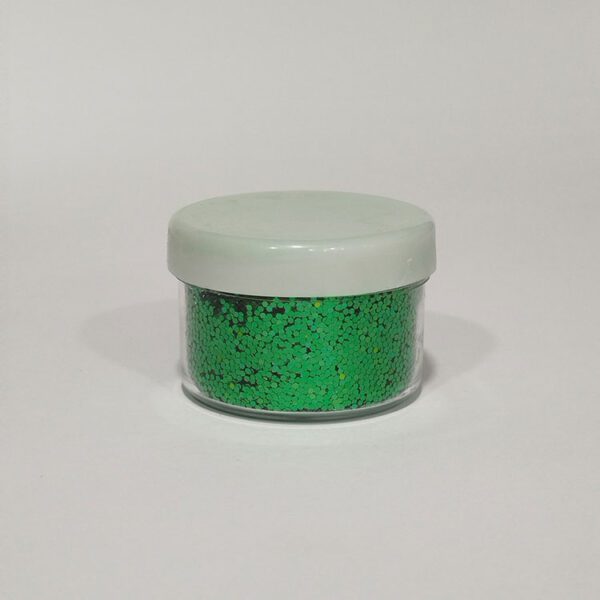 رنگ اکلیلی رزین سبز روشن ۲۰ گرمی – اکلیل براق مخصوص رزین اپوکسی از هنری شادی