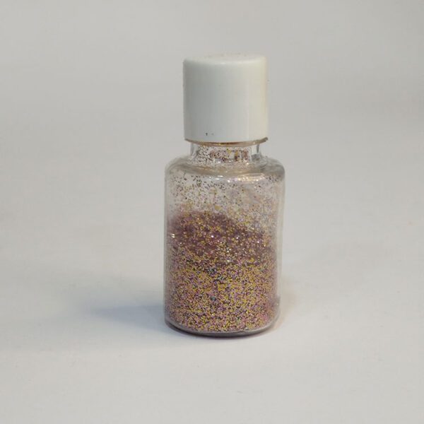 رنگ اکلیلی رزین رزگلد هولوگرامی ۲۰ گرمی – اکلیل چندرنگ مخصوص رزین اپوکسی از هنری شادی