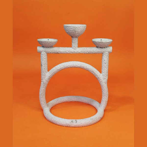 شمعدان مدرن کد 09– پلی‌استر خام