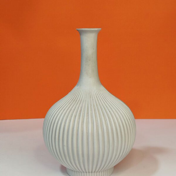 گلدان خمرهای پلیاستر خام ارتفاع ۲۵ سانتیمتر