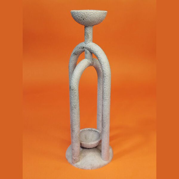 شمعدان مدرن کد 02 – پلیاستر خام