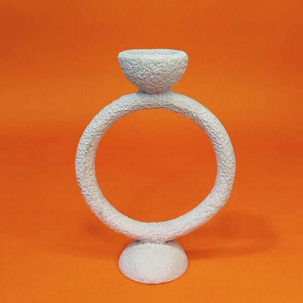 شمعدان مدرن کد 03 – پلیاستر خام