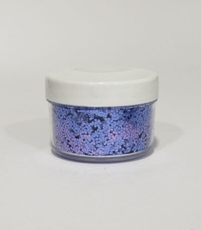 رنگ اکلیلی رزین بنفش آبی ۲۰ گرمی – اکلیل دو رنگ مخصوص رزین اپوکسی از هنری شادی