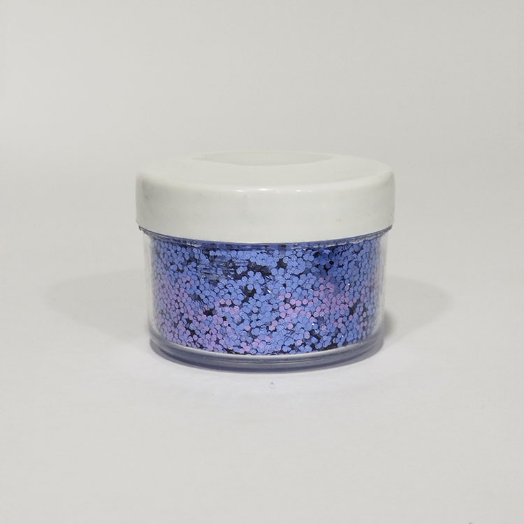 رنگ اکلیلی رزین بنفش آبی ۲۰ گرمی – اکلیل دو رنگ مخصوص رزین اپوکسی از هنری شادی