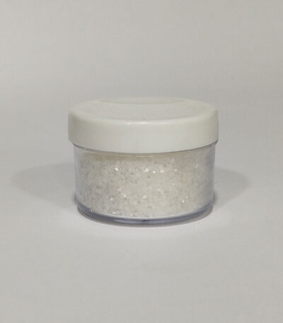 رنگ اکلیلی رزین سفید شفاف ۲۰ گرمی – اکلیل کریستالی مخصوص رزین اپوکسی از هنری شادی