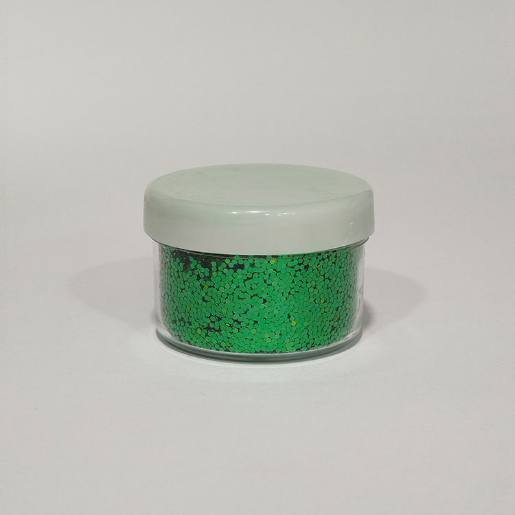 رنگ اکلیلی رزین سبز روشن ۲۰ گرمی – اکلیل براق مخصوص رزین اپوکسی از هنری شادی