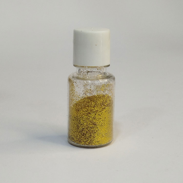 رنگ اکلیلی رزین طلایی ۲۰ گرمی – اکلیل طلایی مخصوص رزین اپوکسی از هنری شادی