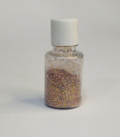 رنگ اکلیلی رزین رزگلد هولوگرامی ۲۰ گرمی – اکلیل چندرنگ مخصوص رزین اپوکسی از هنری شادی