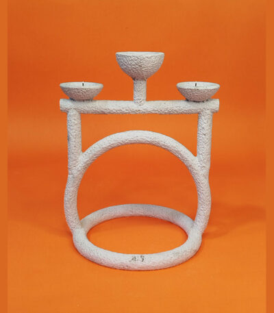 شمعدان مدرن کد 09– پلیاستر خام