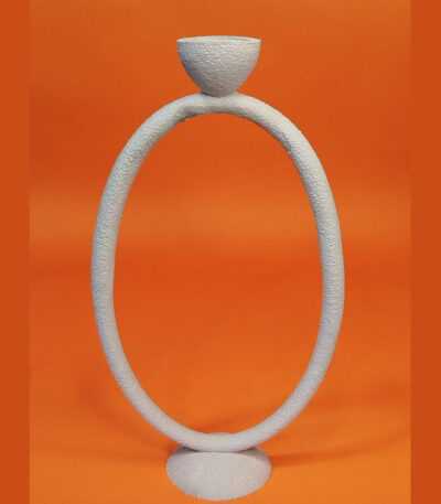 شمعدان مدرن کد 10– پلیاستر خام