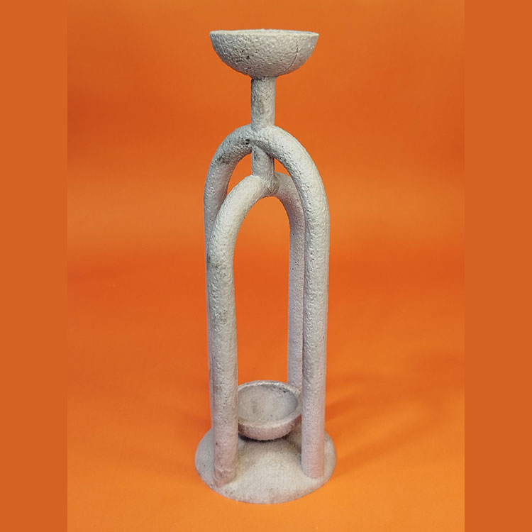 شمعدان مدرن کد 02 – پلیاستر خام