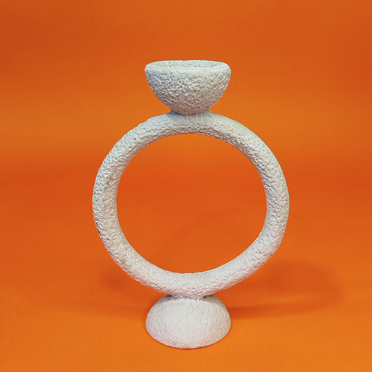 شمعدان مدرن کد 03 – پلی‌استر خام