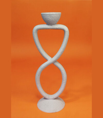 شمعدان مدرن کد 08 – پلیاستر خام