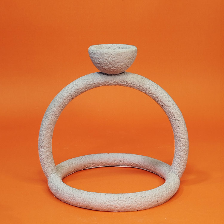 شمعدان مدرن کد 05 – پلی‌استر خام